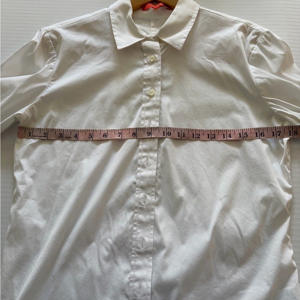Rochelle Behrens White Button Down Shirt - Picture 7 of 8